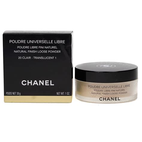 chanel loose powder 20 clair.